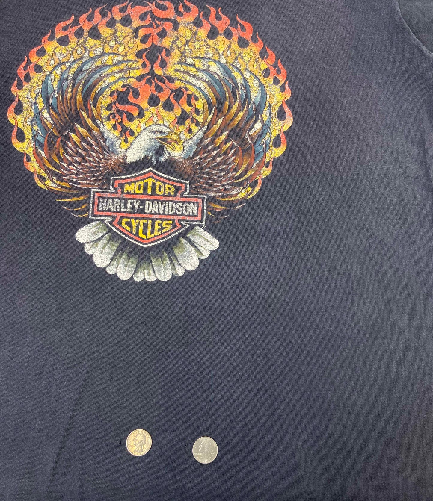 90's Vintage Harley Davidson Made in USA T-Shirts / 2841