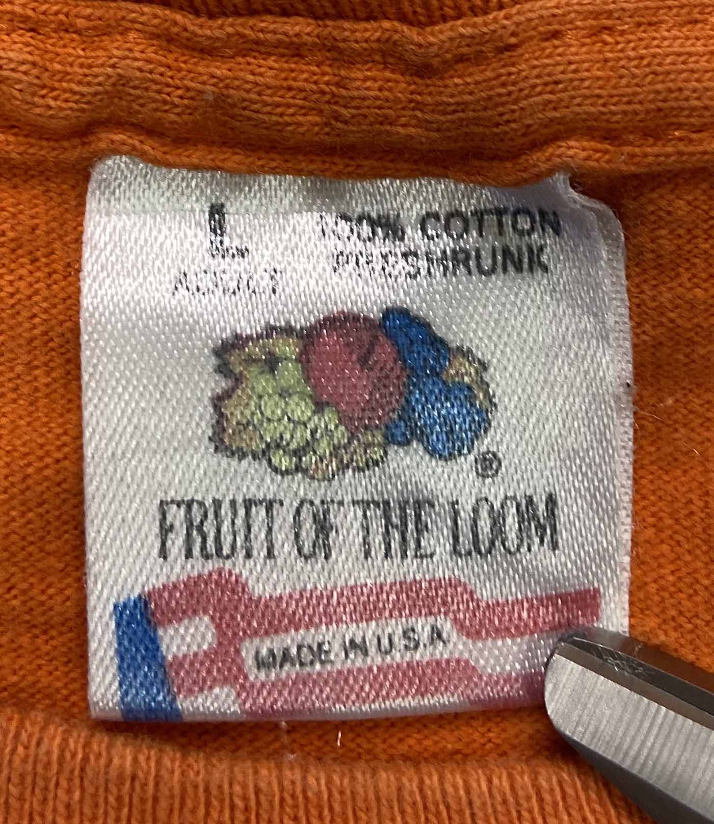 90's Live Hard Ride Hard Made in USA Vintage T-Shirt / 2843