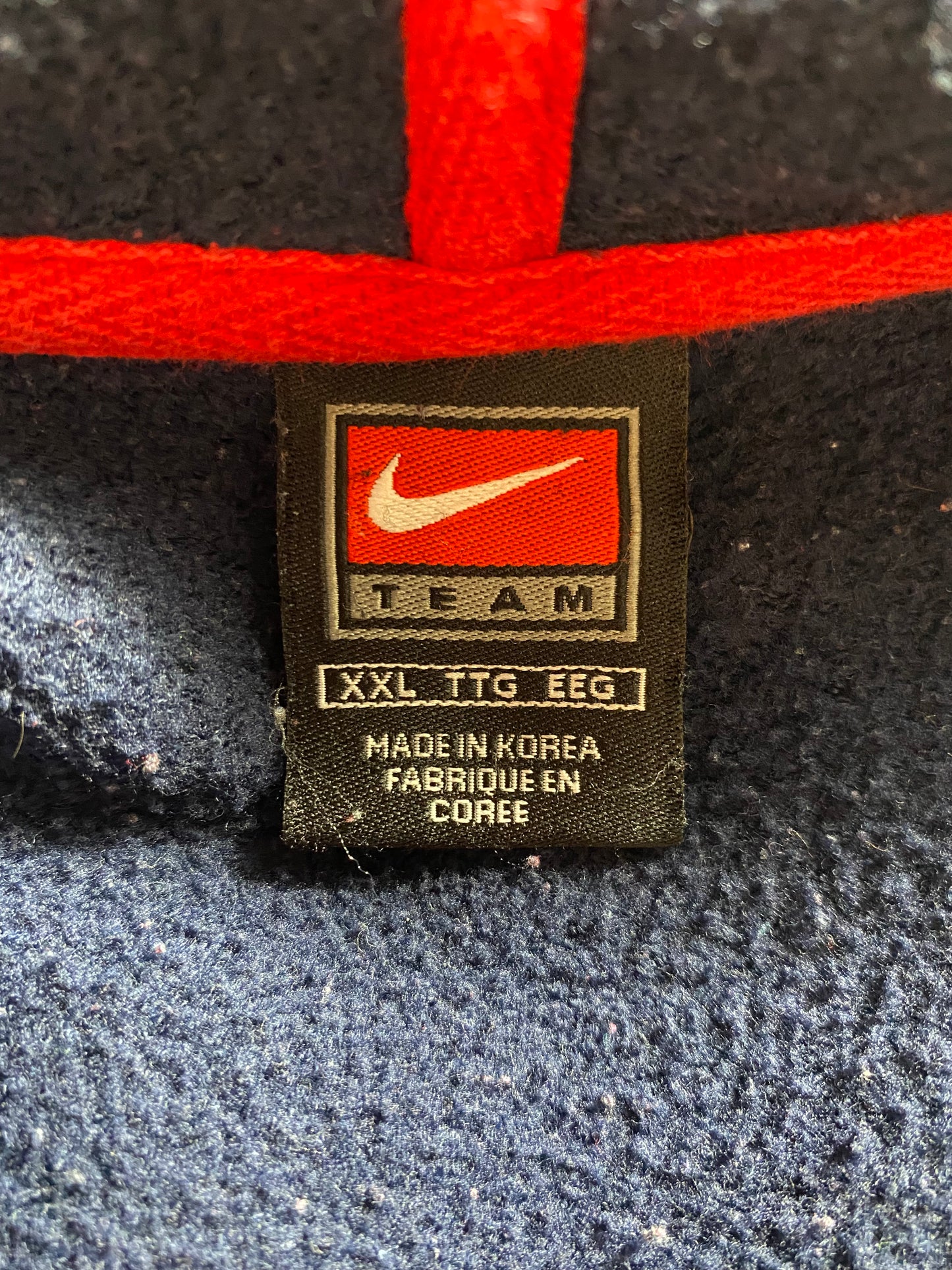 00’ NIKE JAYHAWKS Size XXL Vintage  Hoodie Sweat-Shirts / K913