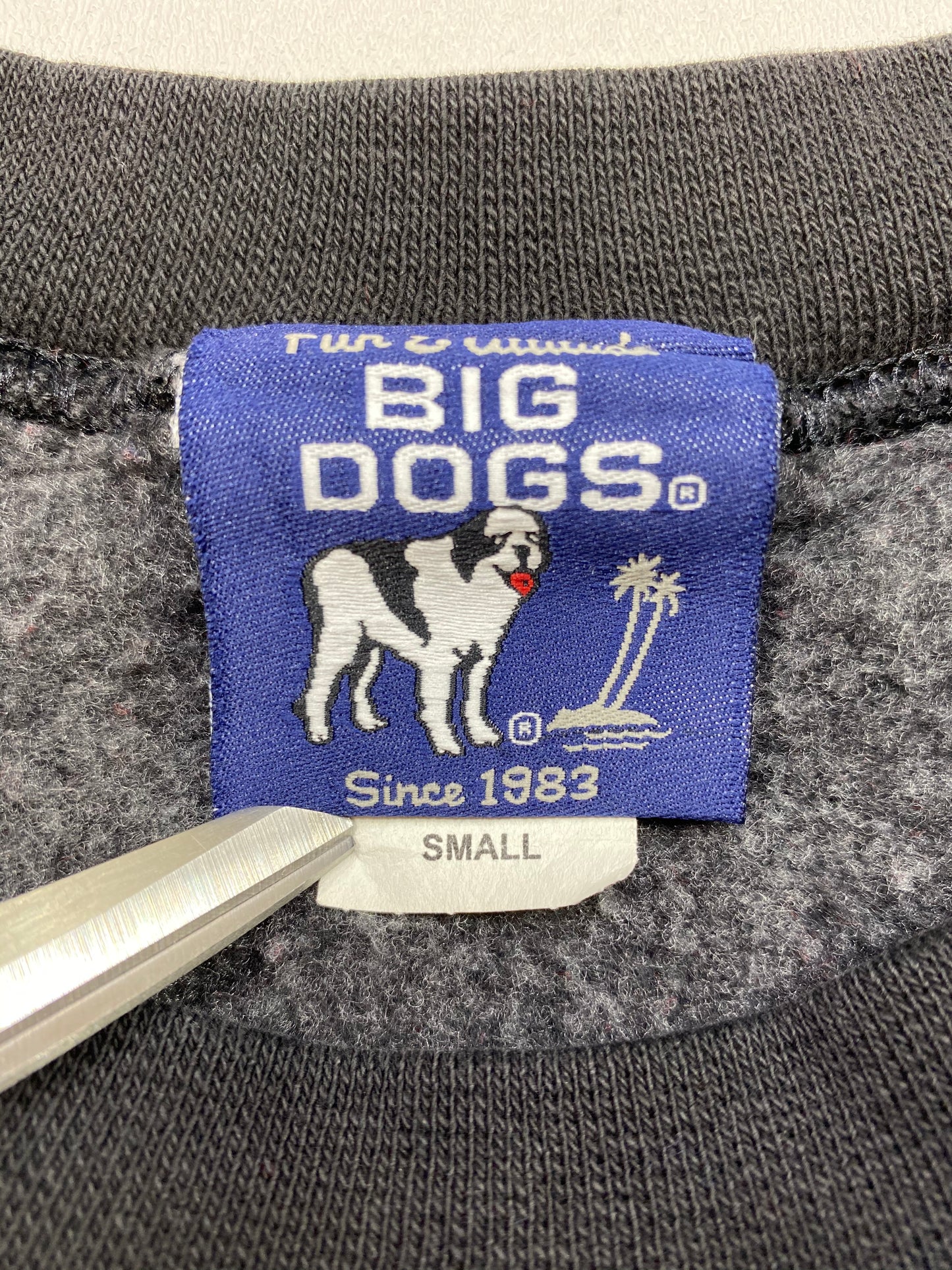 Vintage Big Dogs Parody Size S Sweat-Shirt / 5475