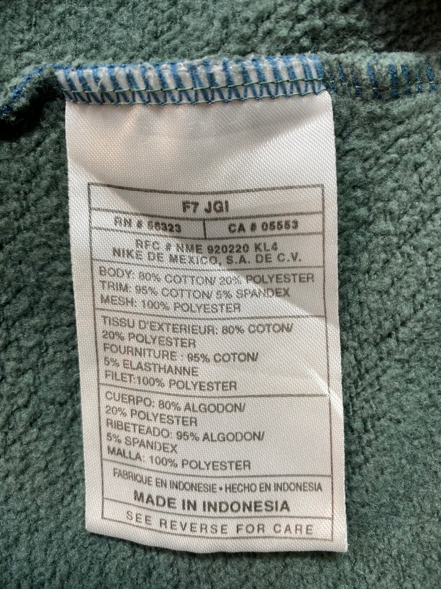 90’s NIKE Ladies Size XL(16~18) Vintage Sweat-Shirt   / 5835