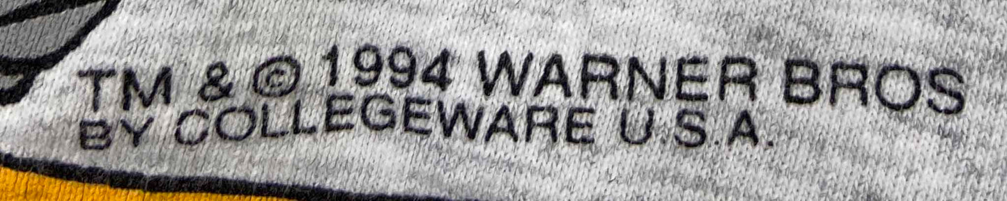 90's Looney Tunes x Michigan Wolverines NFL Made in USA Vintage T-Shirt / 2875