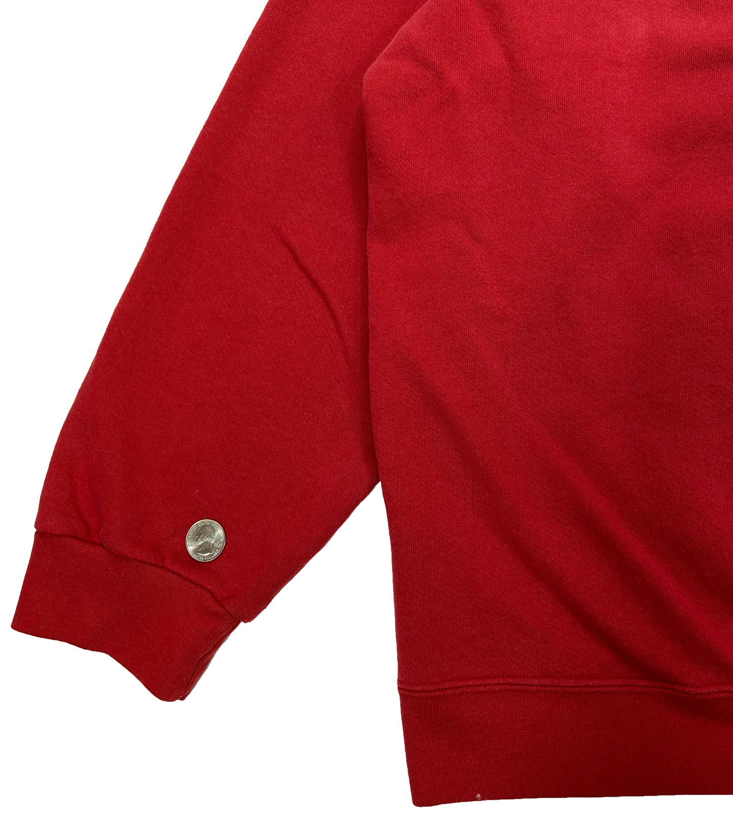 90's Nike Center Mini Swoosh Vintage Hoodie Sweat-Shirt / 2894