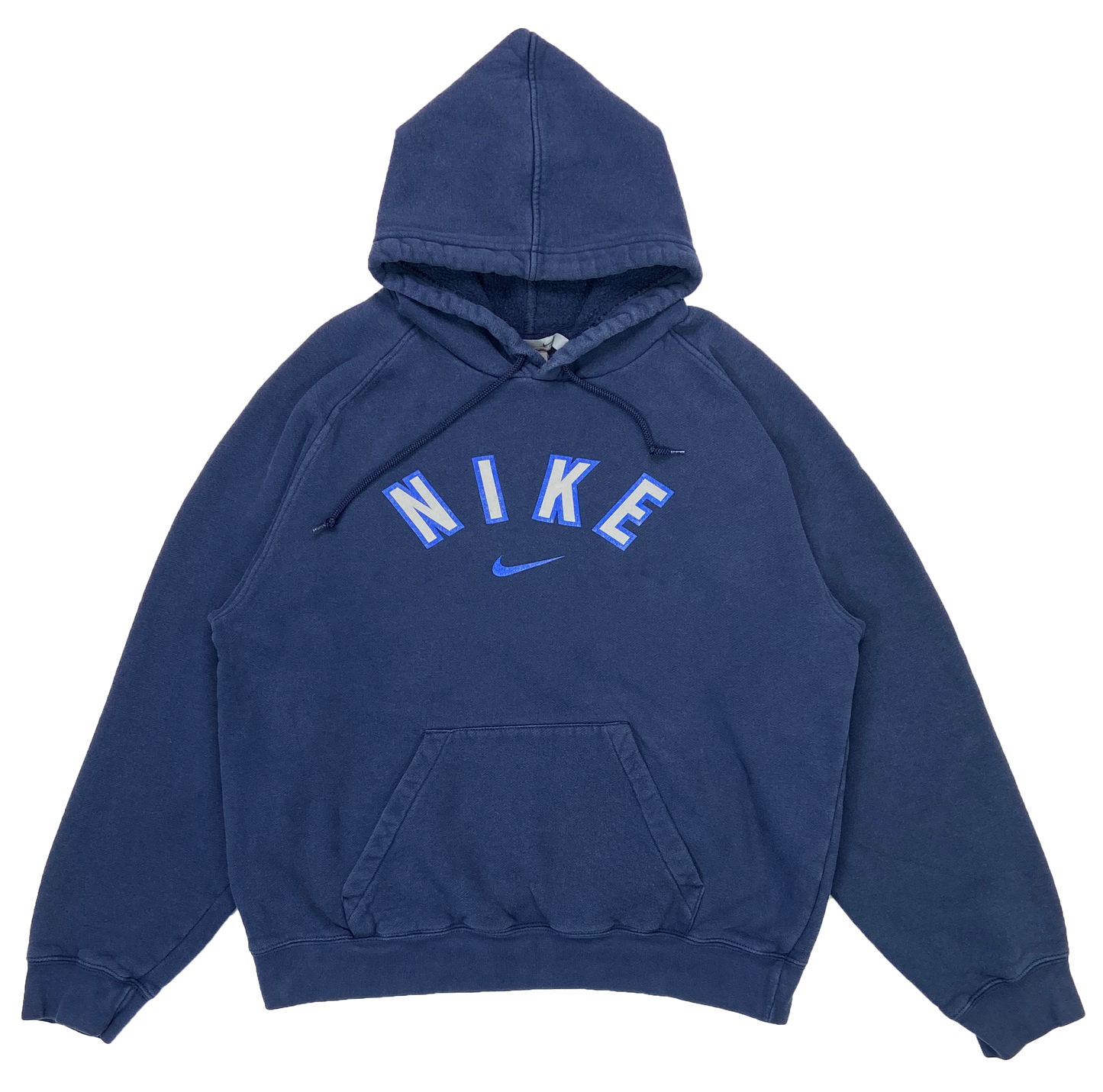 00' Nike Center Logo Vintage Hoodie Sweat-Shirt / 2896