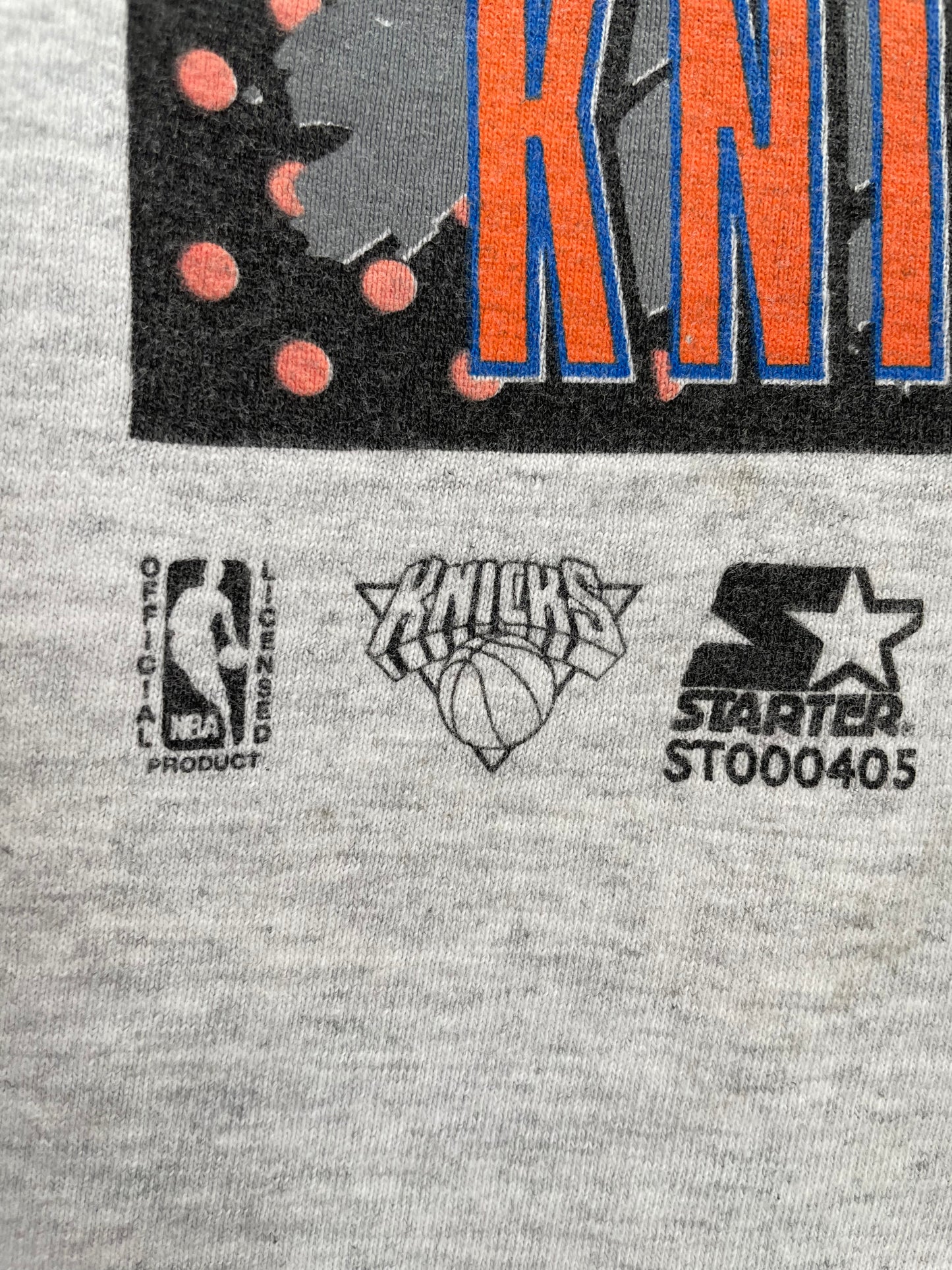 1994' Starter x NEW YORK KNICKS Made in USA Size L Vintage NBA T-Shirt / K1480