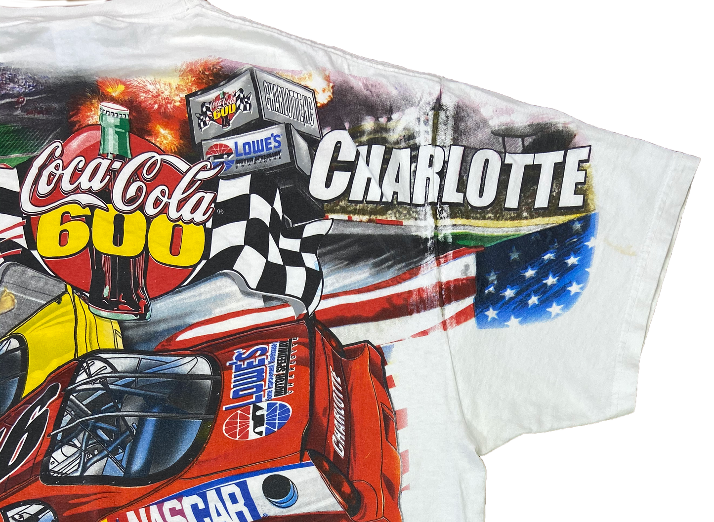 Vintage Lowe's NASCAR Winston Cup Racing T-Shirt / 2905