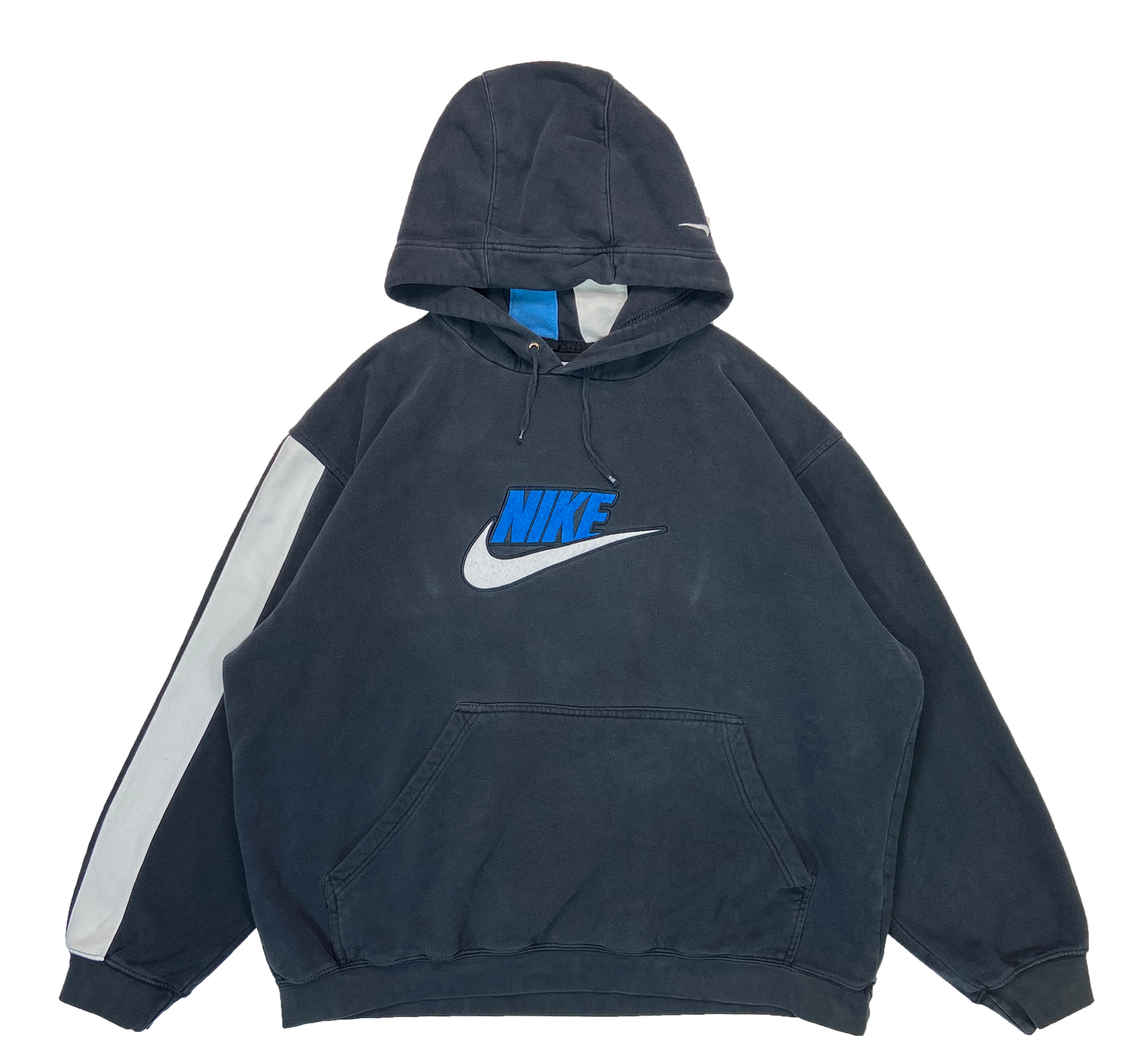 00'  Nike Center Logo Vintage Hoodie Vintage Sweat-Shirt / 2914