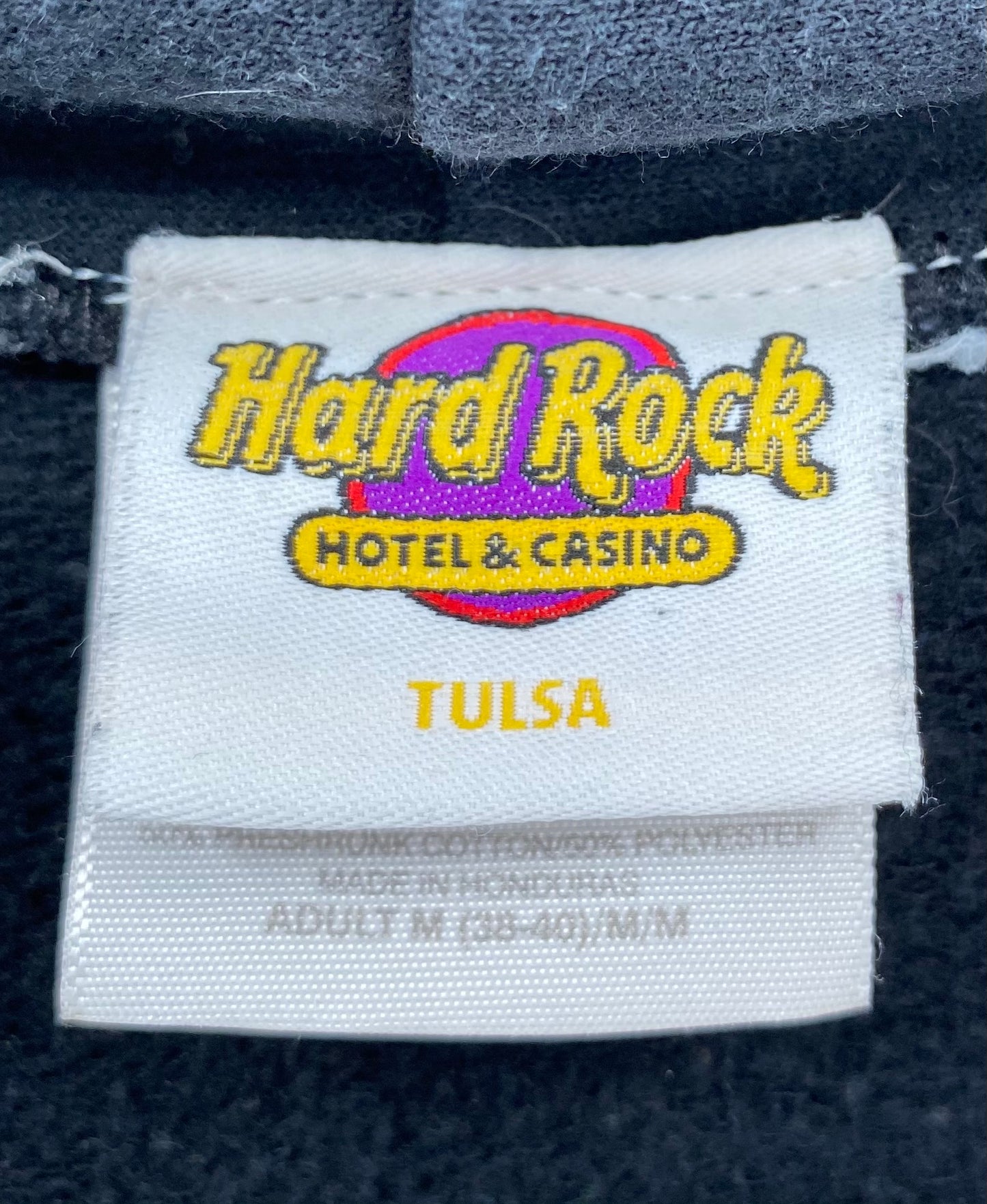 00' Hard Rock Size M Vintage Hoodie Sweat-Shirt / 7859