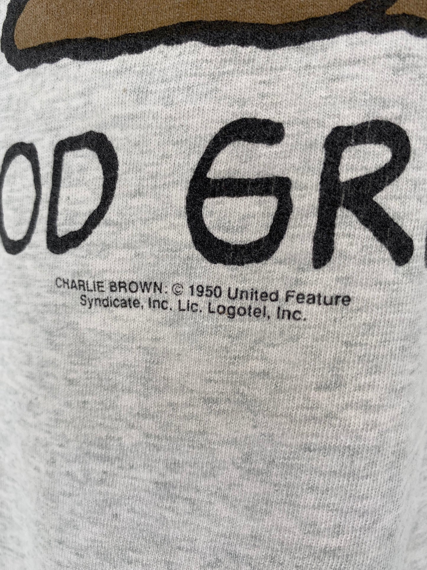 90’s SNOOPY GRIEF Made in USA Size XL Vintage T-shirt / K397