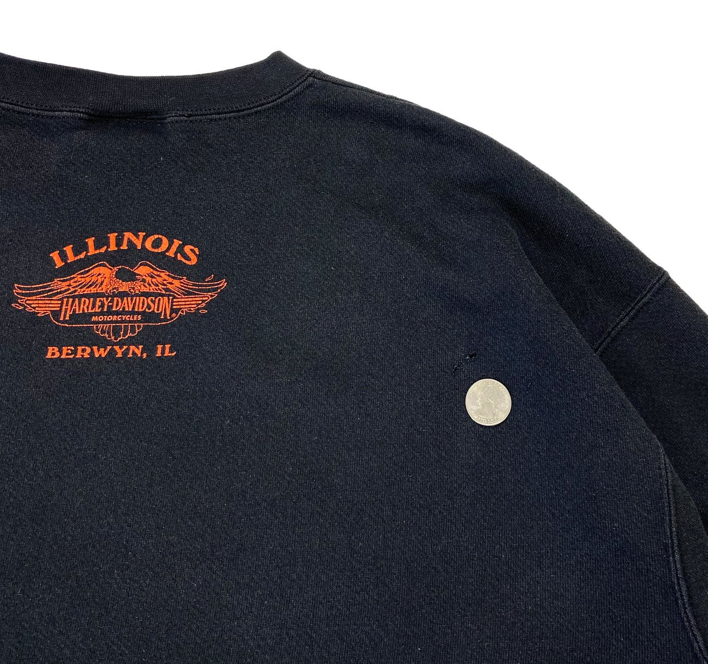90's Harley Davidson Vintage Hoodie Sweat-Shirts / 2992