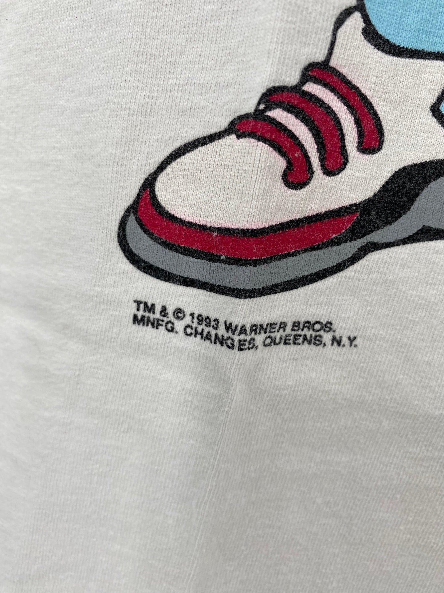 1993 LOONEY TUNES BUGS BUNNY TAZ Made in USA Size XL Vintage T- Shirts / A887