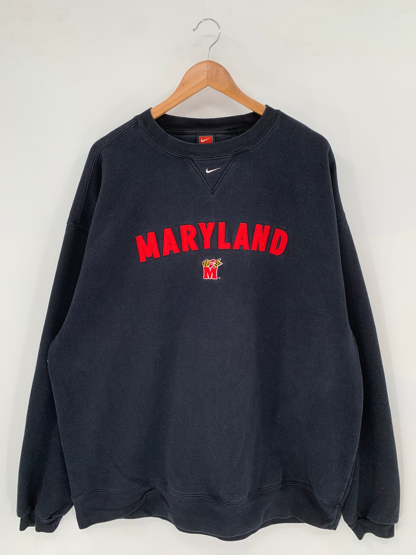 00’ NIKE MARYLAND Size XL Vintage Sweat-Shirt / k1659
