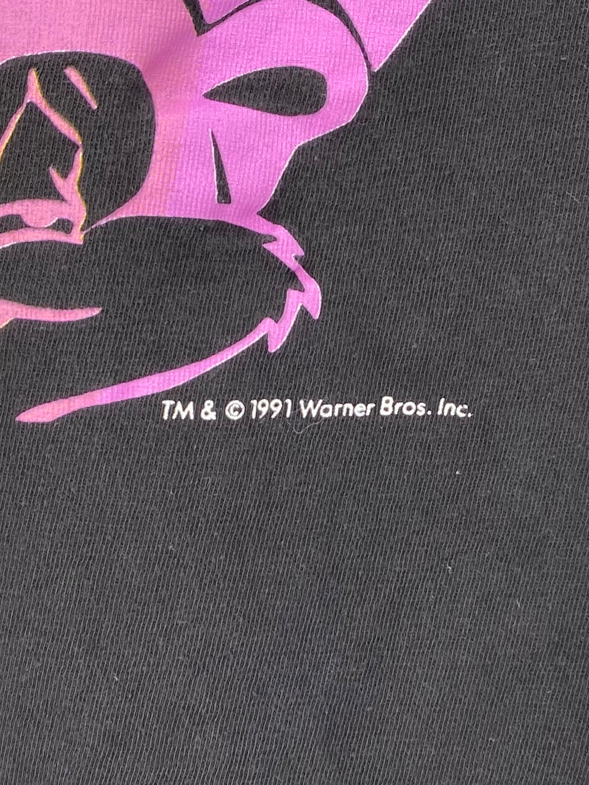 1991 WARNER BROS. Made in USA Size L Vintage T-Shirt / 9436