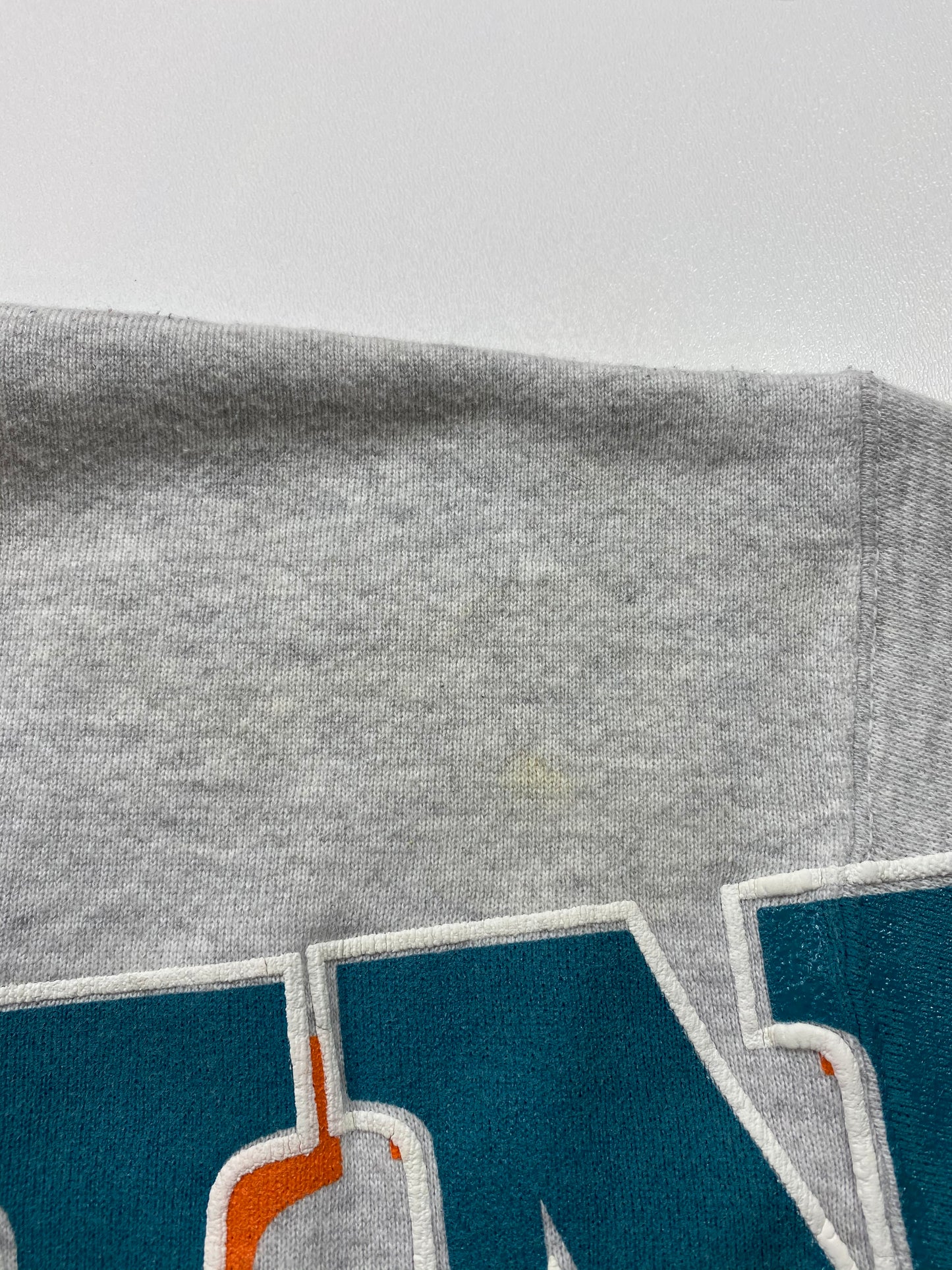 1995 MIAMI DOLPHINS Made in USA Size L Vintage NFL Sweat-Shirt / 5771
