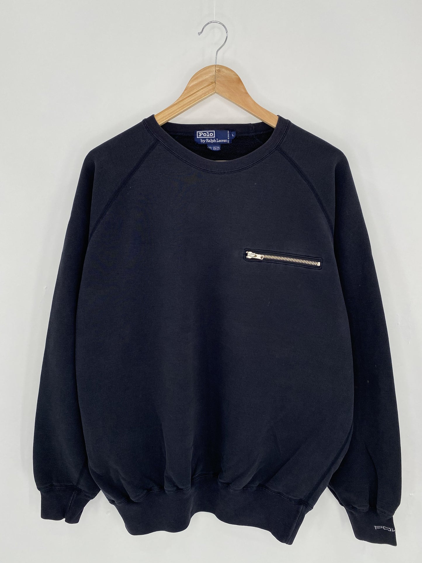 .Vintage POLO RALPH LAUREN Size L Sweat-shirt / A9141