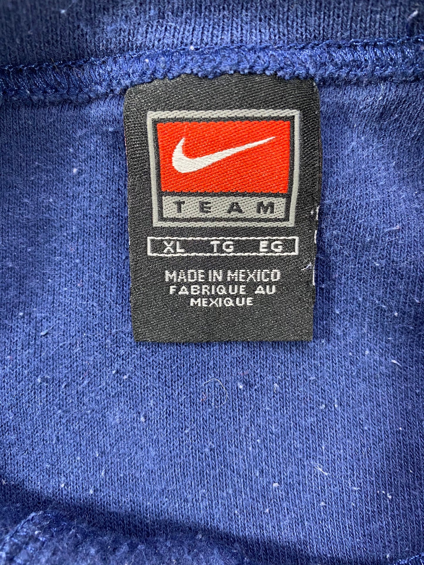 NIKE CAROLINA Size XL Vintage Sweat-shirt / 6253