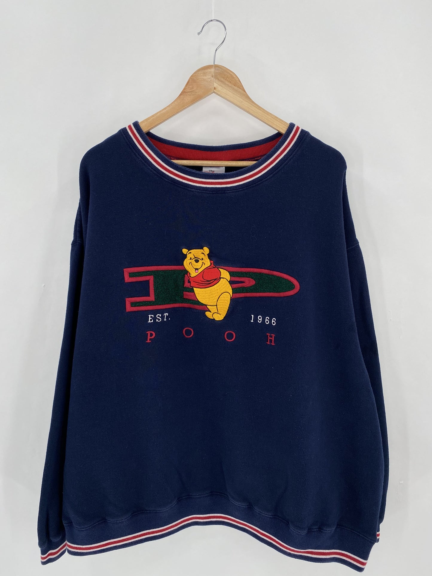 00’ DISNEY POOH Size XXL Vintage Sweat-shirt / k5463
