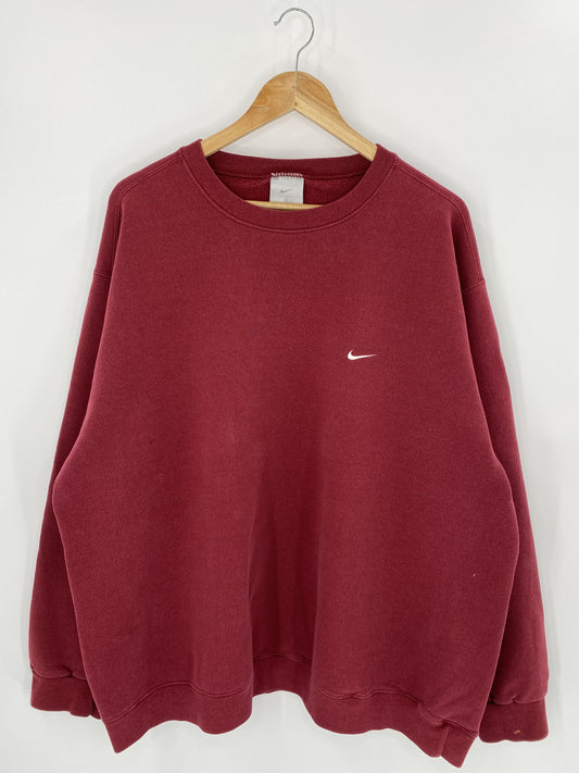 90’s NIKE MINI SWOOSH Size XXL Vintage Sweat-Shirt / K6280