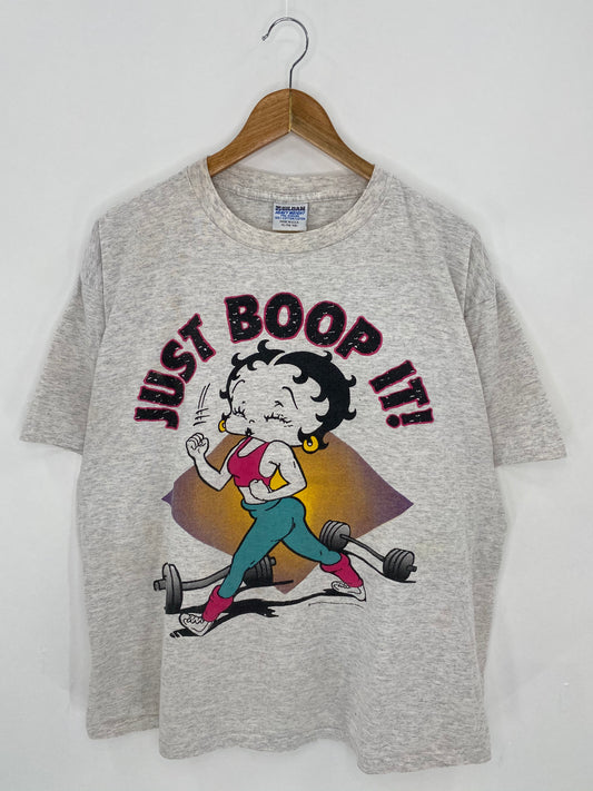 1993 BETTY BOOP Made in USA Size XL Vintage T-shirt / 6944