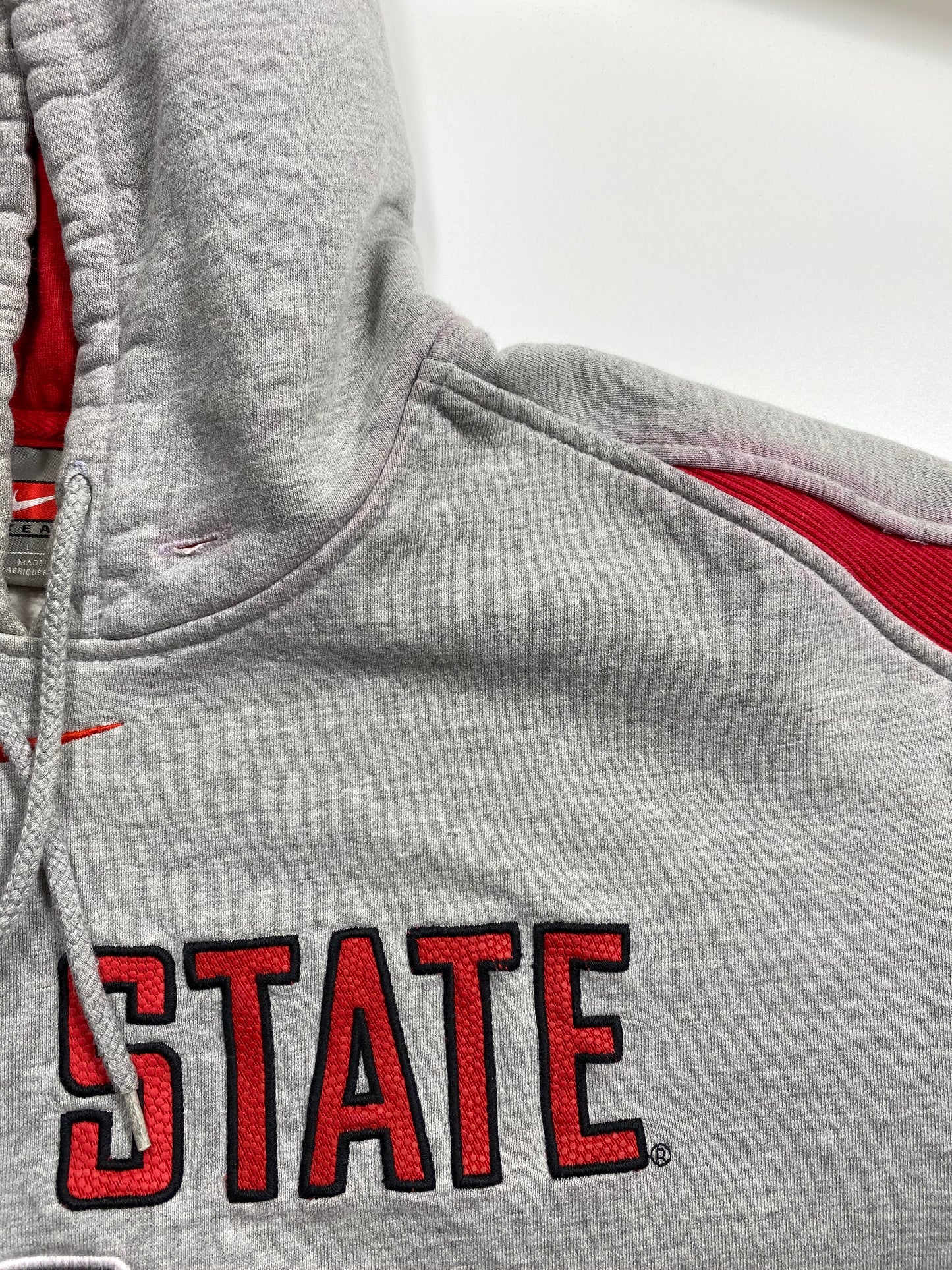 00’ NIKE OHIO STATE Size L Vintage Hoodie Sweat-shirt / 6735