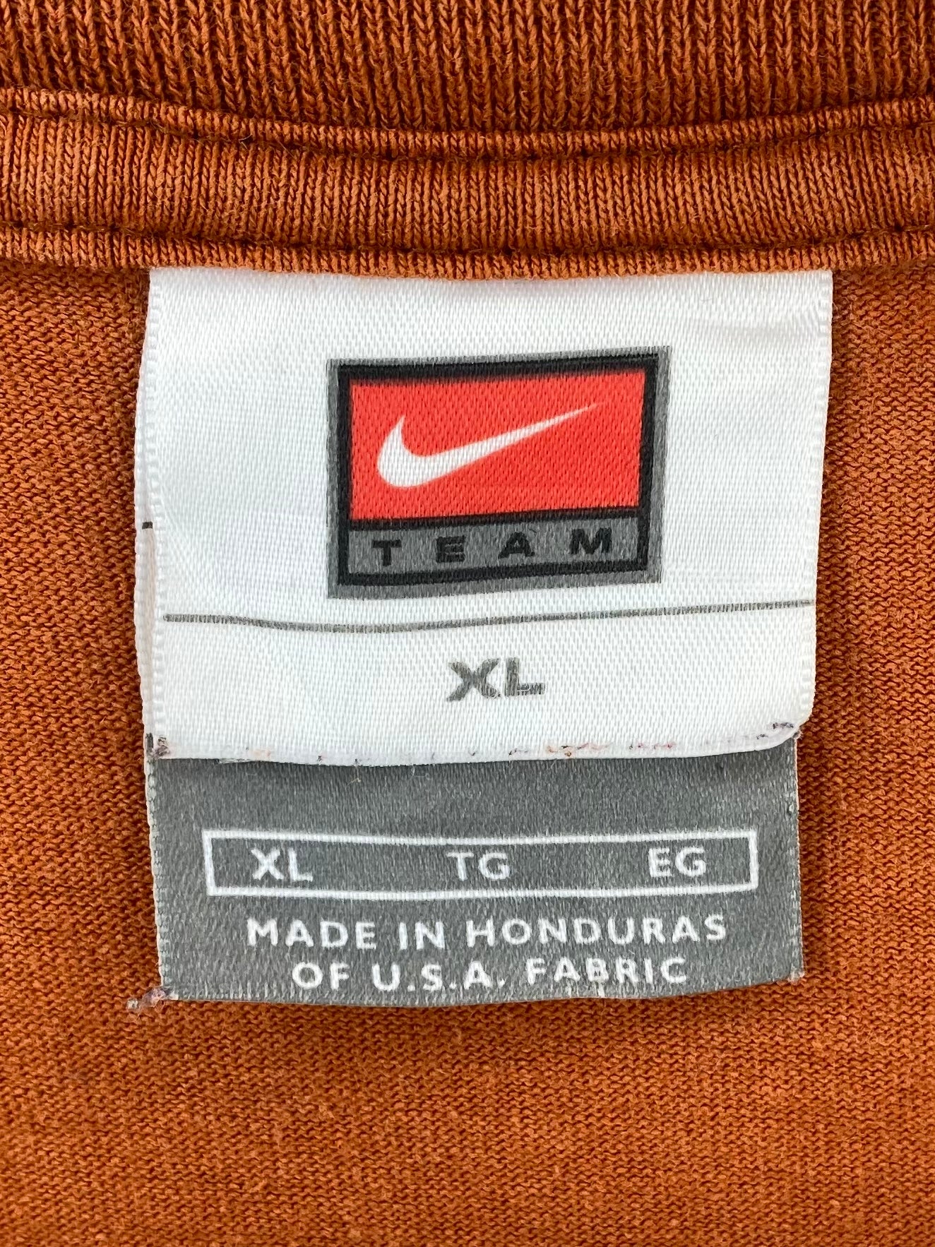 00’ NIKE TEXAS Size XL Vintage T-Shirt / 7537