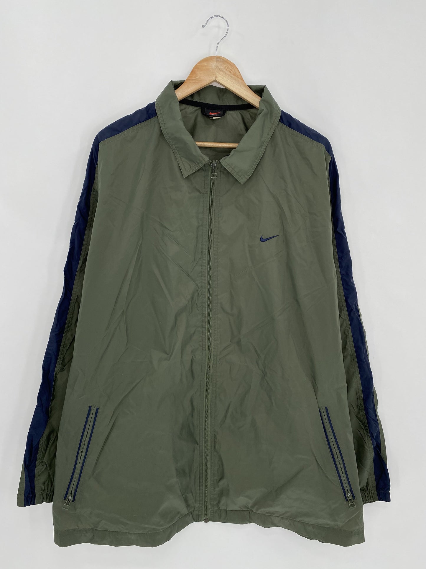 00’ NIKE Zipper Size XXL Nylon Jacket / K5026