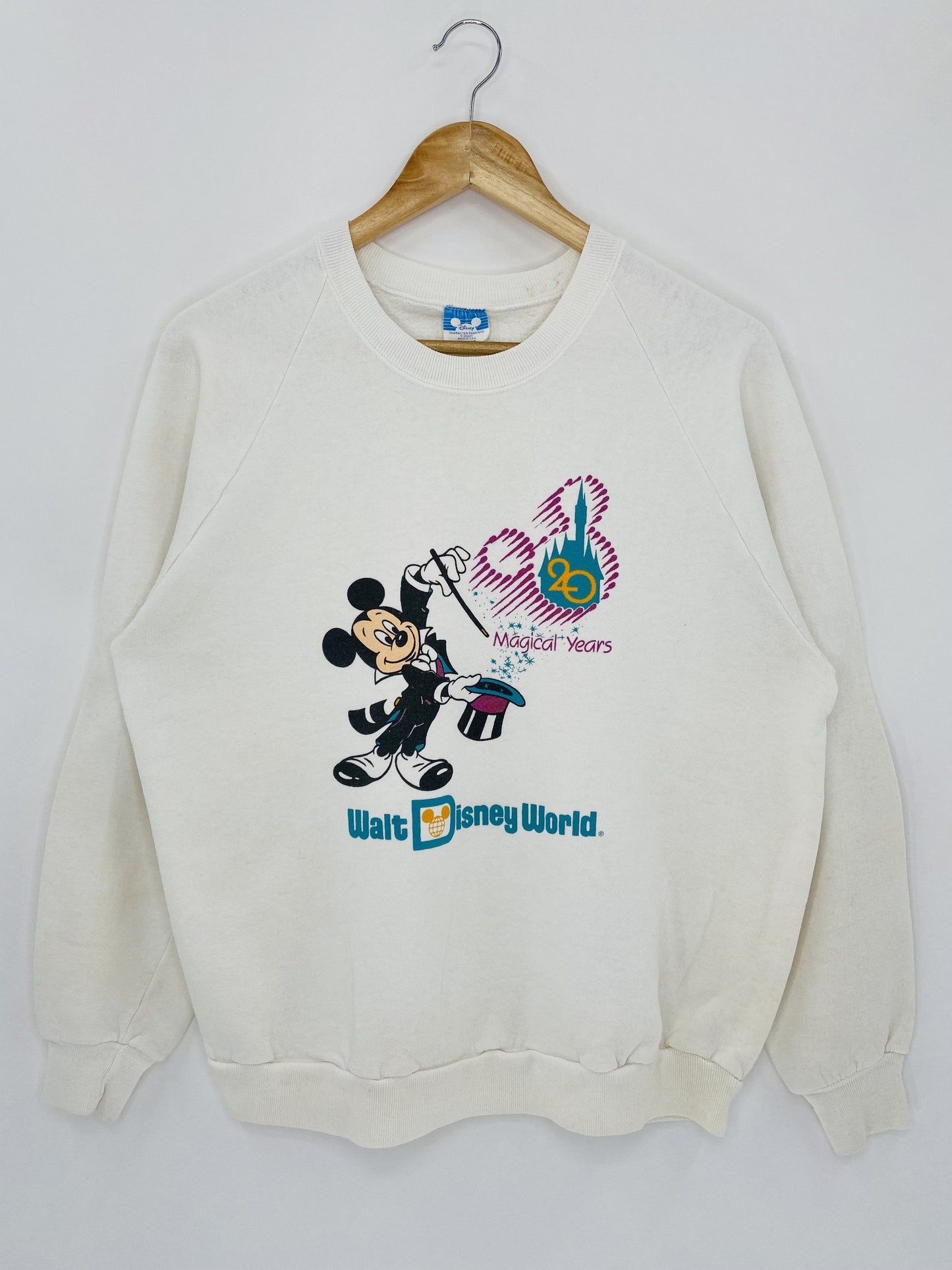 80's WALT DISNEY WORLD Made in USA Size XL Vintage Sweat-Shirts / A6001