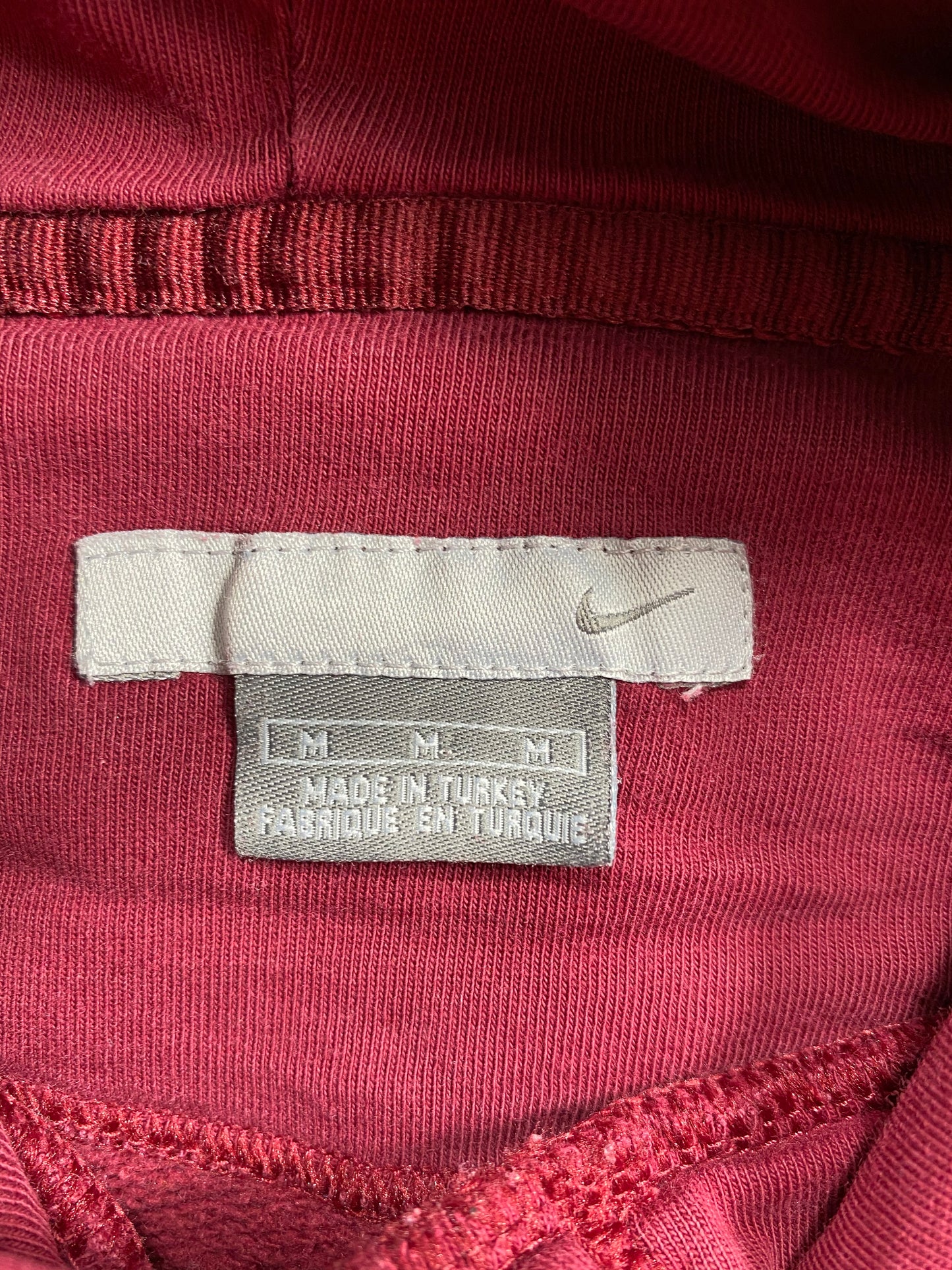 00’ NIKE Mini Swoosh Size M Vintage Hoodie Sweat-shirt / 6890