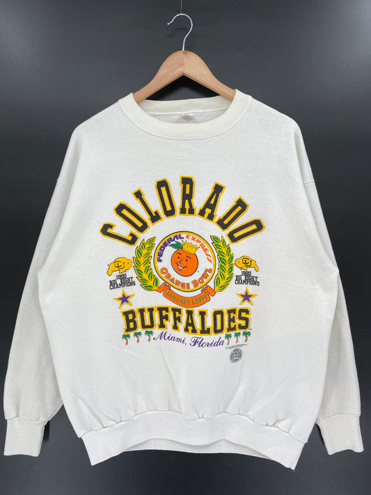 1990' COLORADO BUFFALOES Made in USA Size XL Sweat-Shirts / K3773