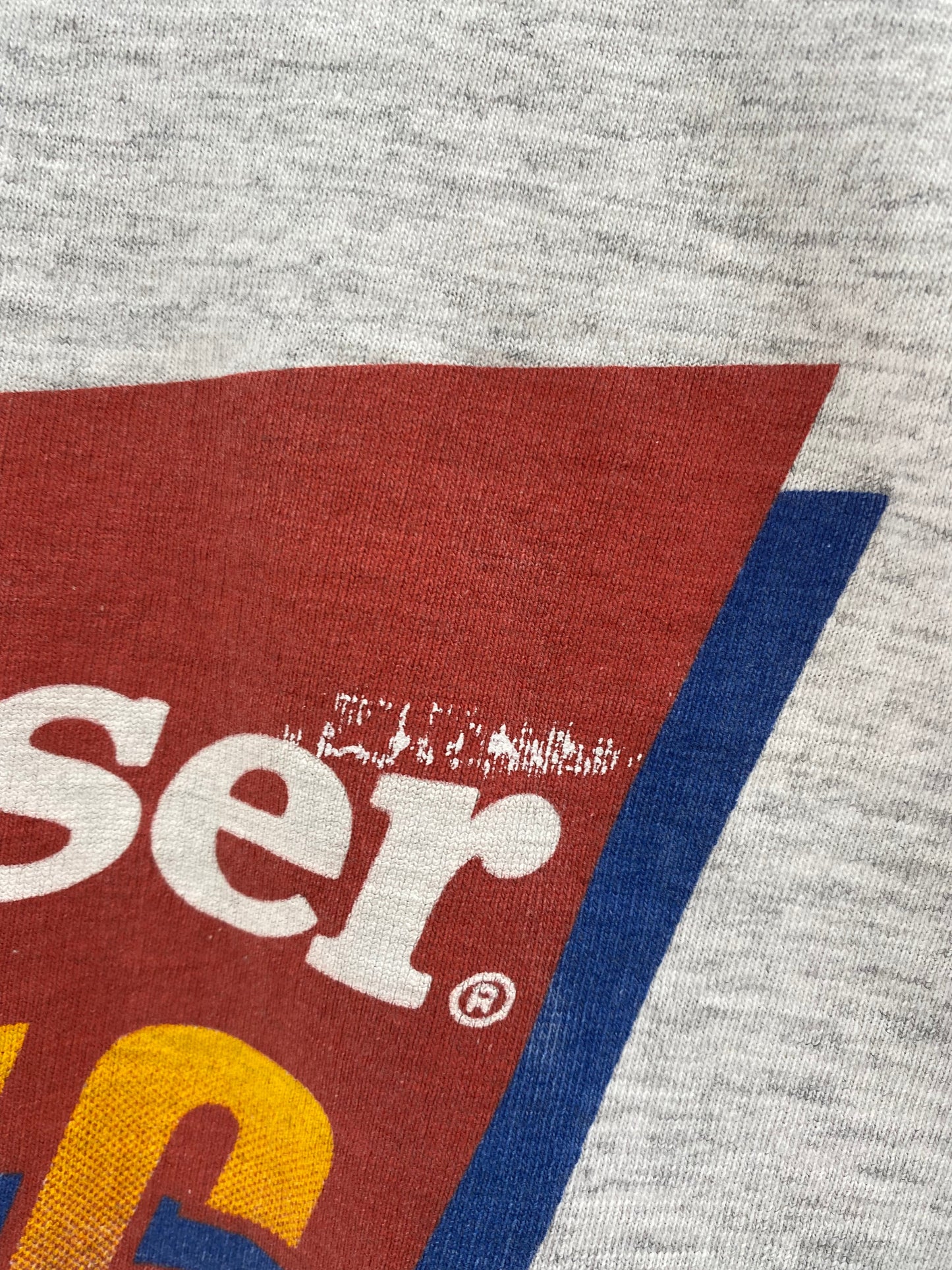 90’s BUDWEISER RACING Made in USA Size L Vintage Long Sleeve T-Shirts / A5877