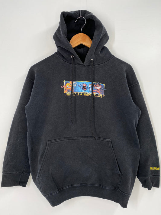 90’s WORLD INDUSTRIES Size No Tag (Approx.M) Vintage Hoodie Sweat-Shirts / A6545