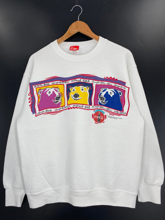 1994 COCA COLA Made in USA Size L Vintage Sweat-Shirt / A6005