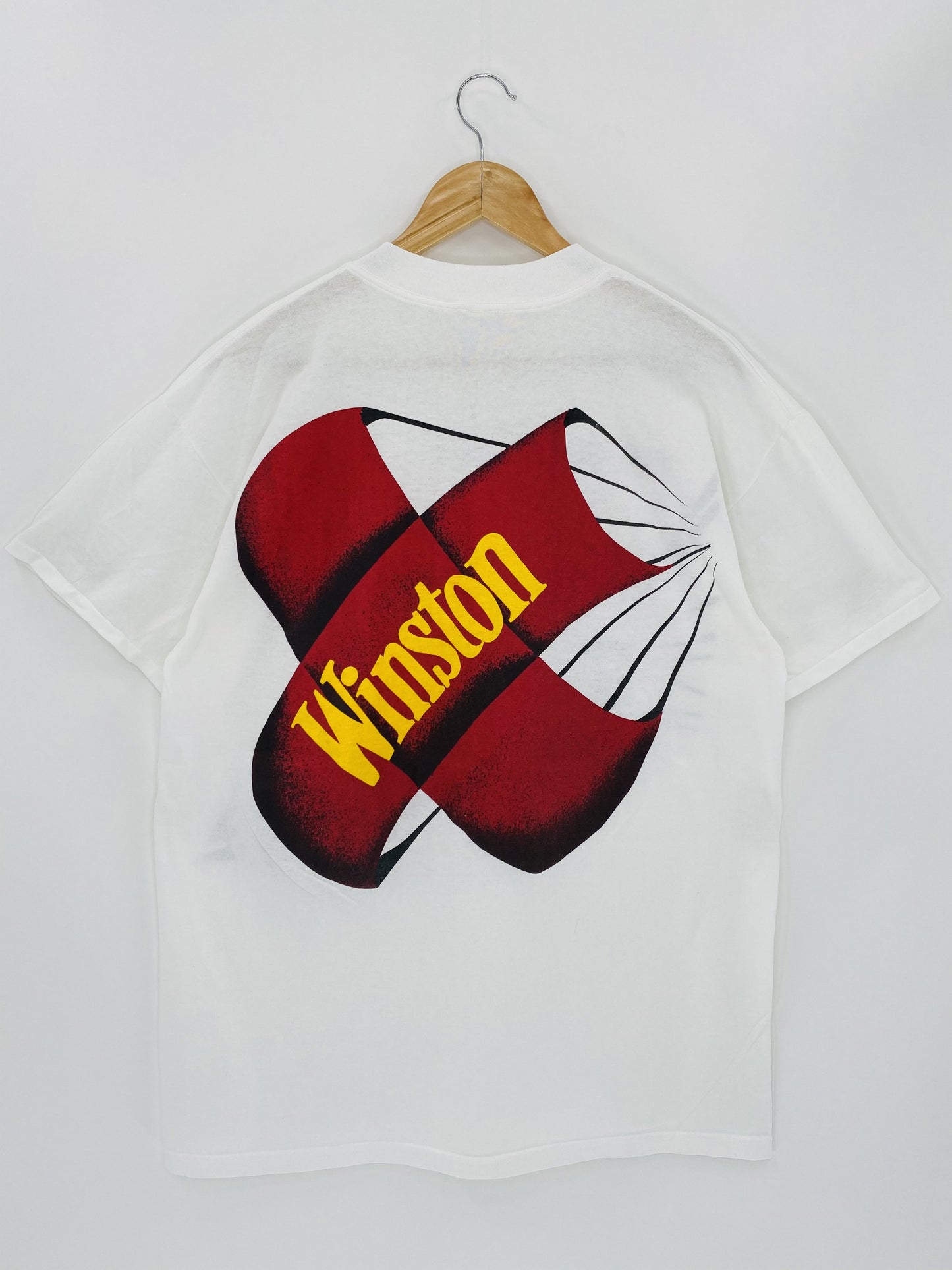 1992 Winston Racing Size L Vintage T-Shirt / k4899