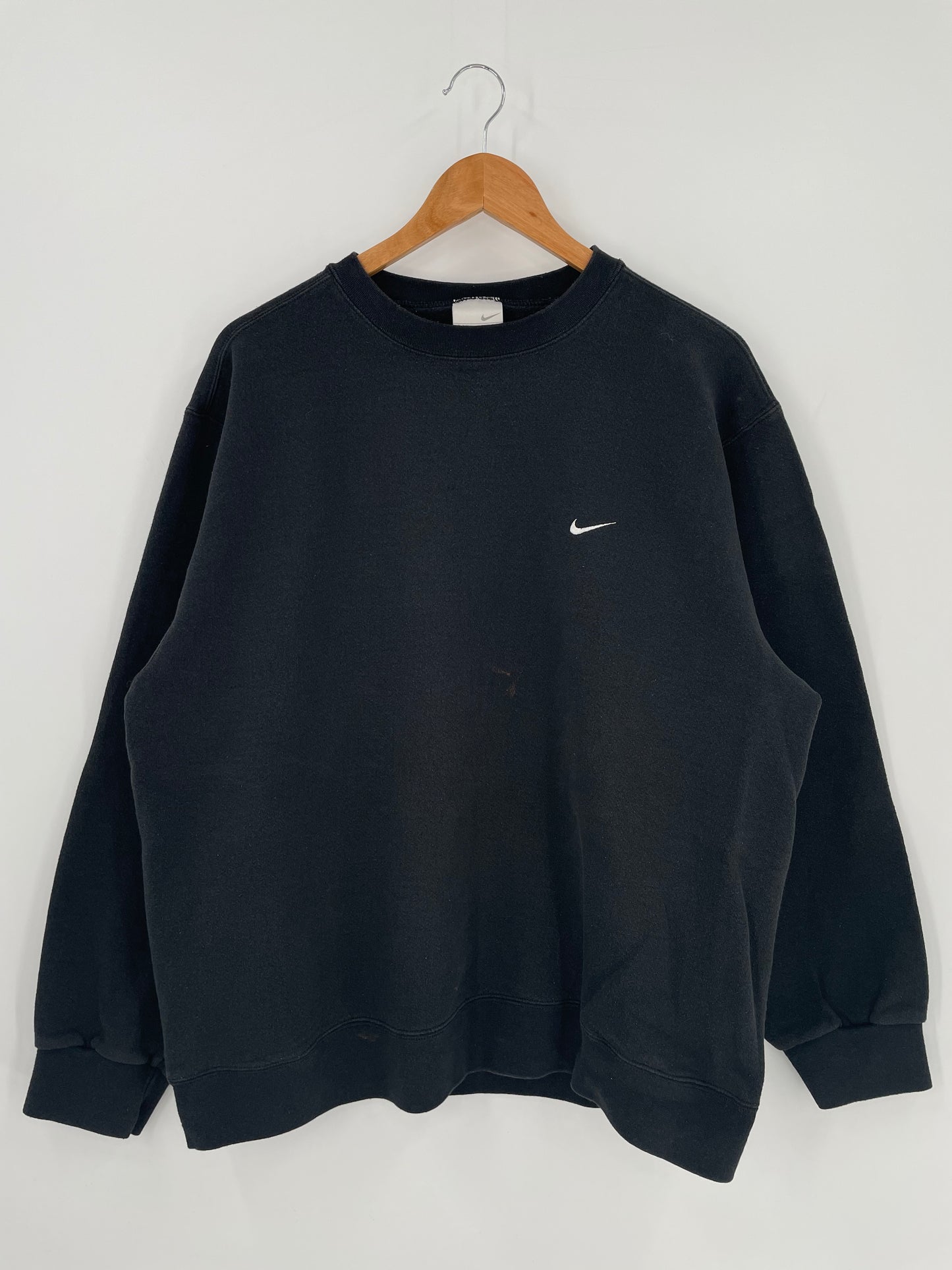 90’s NIKE MINI SWOOSH Size L Vintage Sweat-shirt / K74