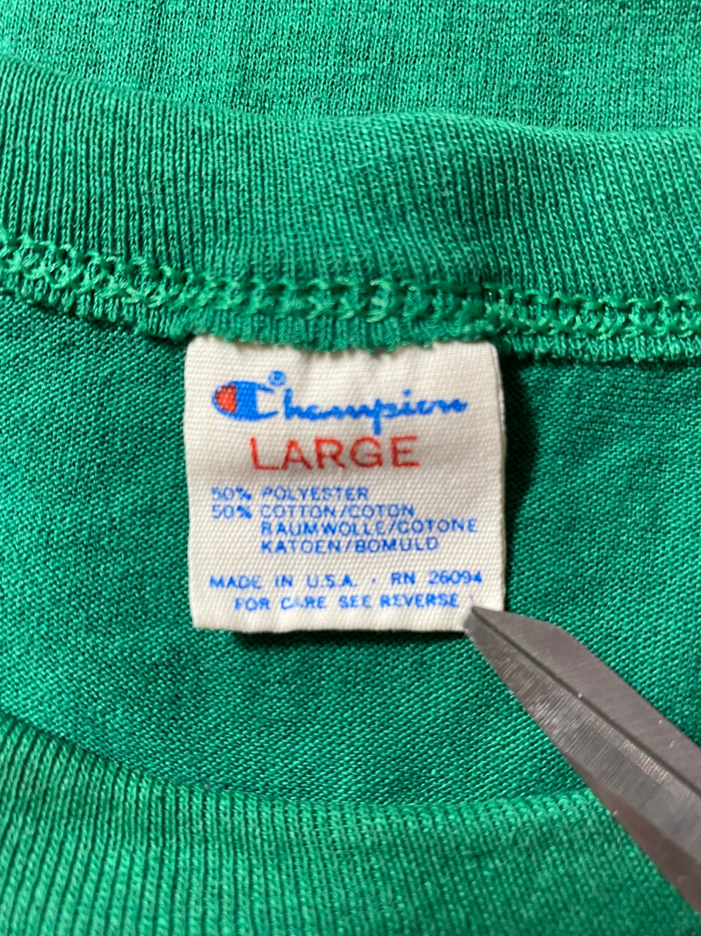 80’s Champion x CELTICS Made in USA Size L NBA T-Shirt / K1869