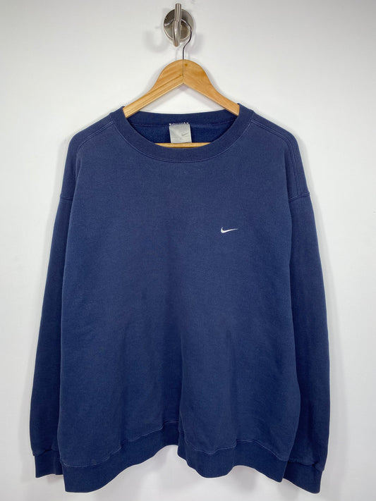 90’s NIKE Mini Swoosh Size XL Vintage Sweat-Shirt / 5309