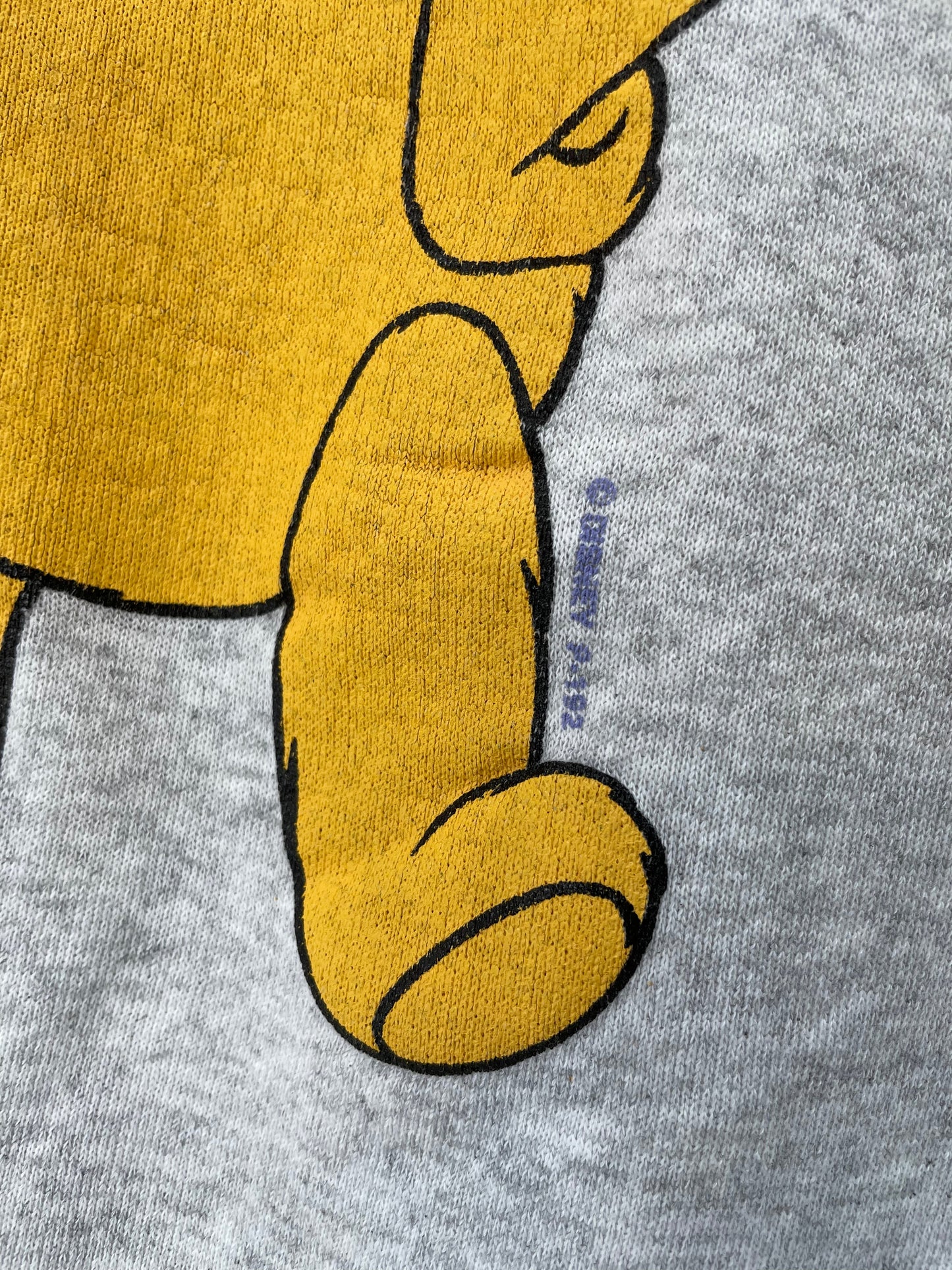 00’ DISNEY POOH Made in USA Size XL Vintage Sweat-shirt / A3885