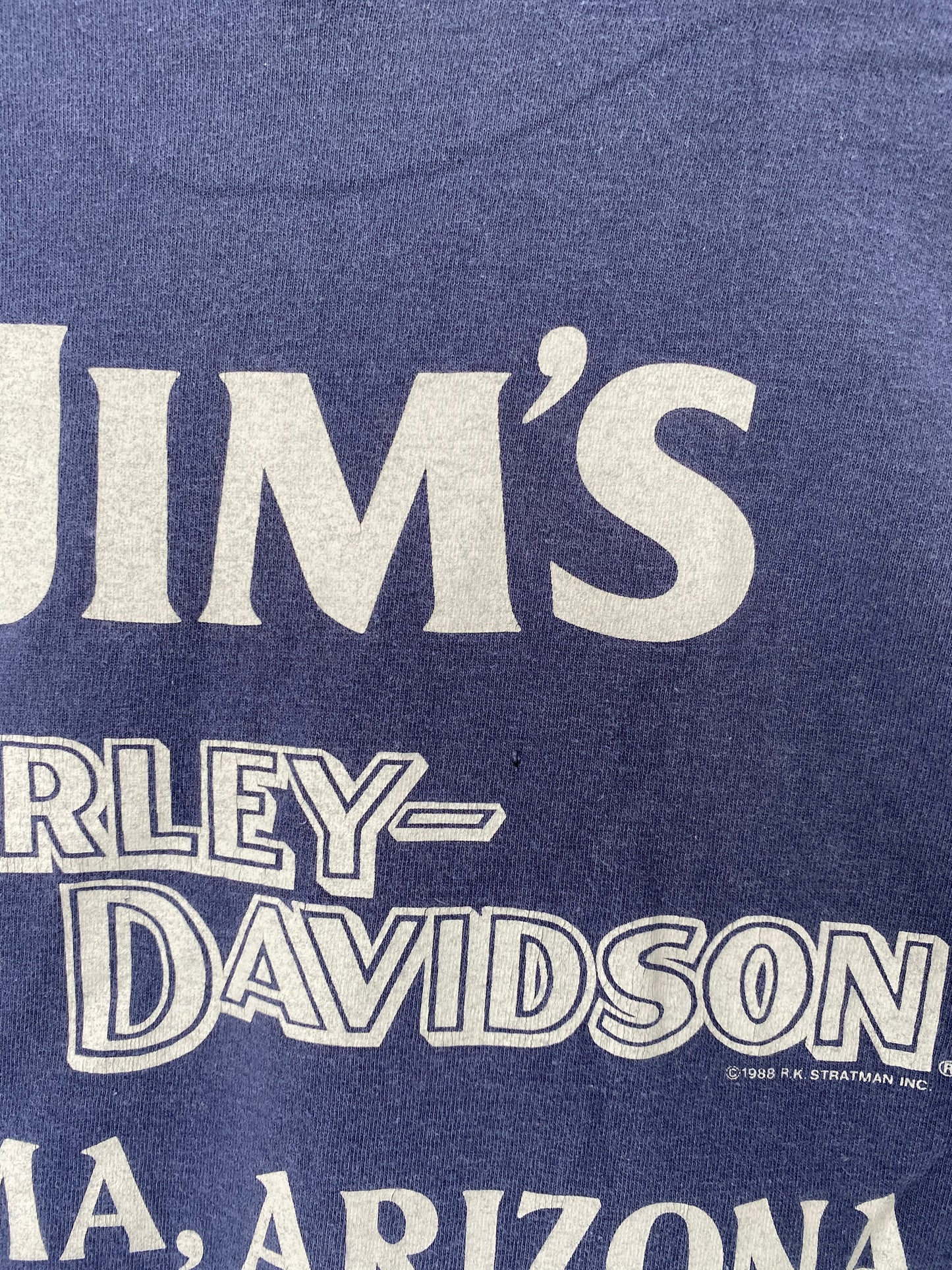 1993 HARLEY DAVIDSON Size M Vintage T-Shirt / K8560