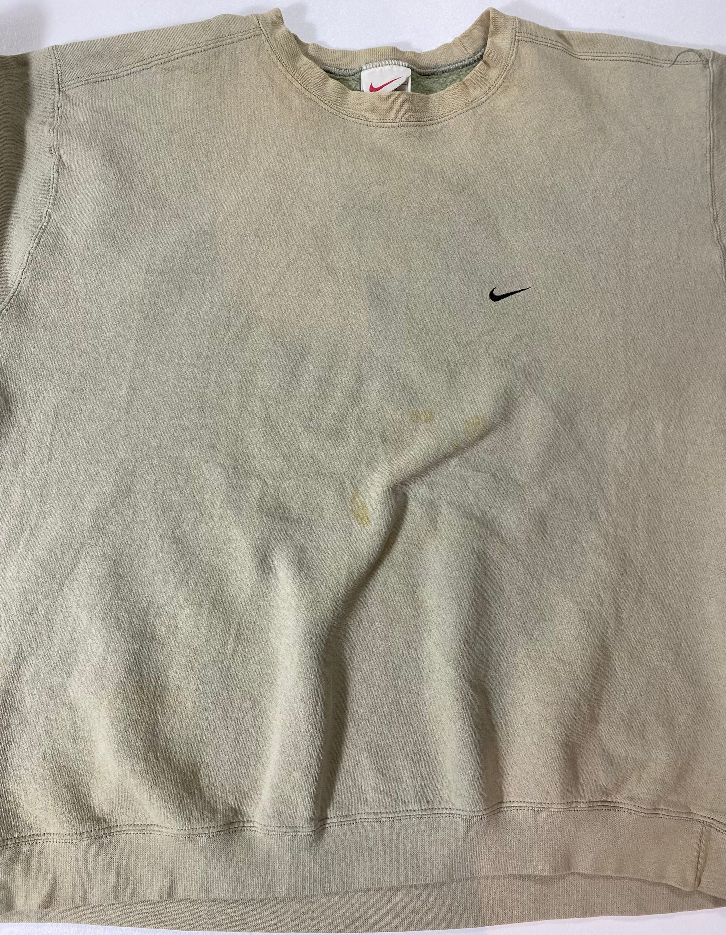 90’s NIKE Mini Swoosh Made in USA Size XL Vintage Sweat-shirt / 7064