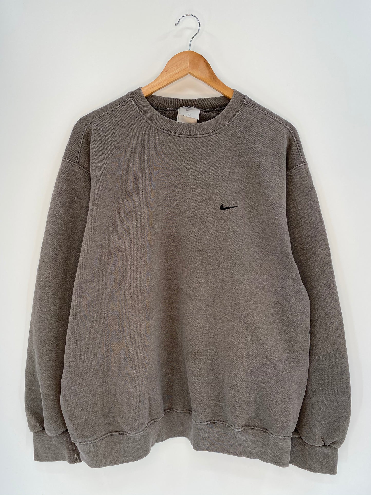 90’s NIKE Mini Swoosh Size L Vintage Sweat-shirt / 9008
