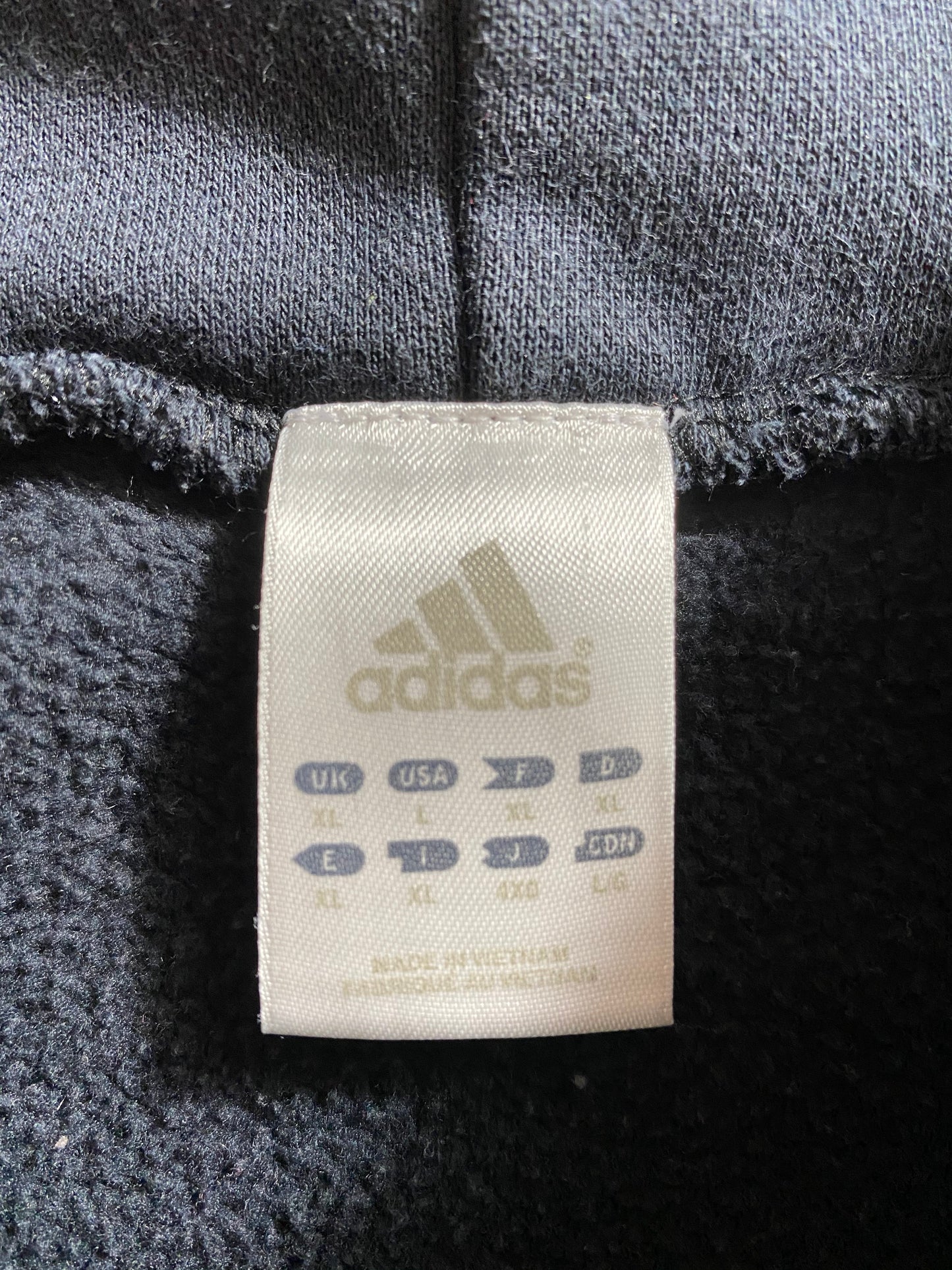 00’ ADIDAS Size L Vintage Hoodie Sweat-shirt / 9057