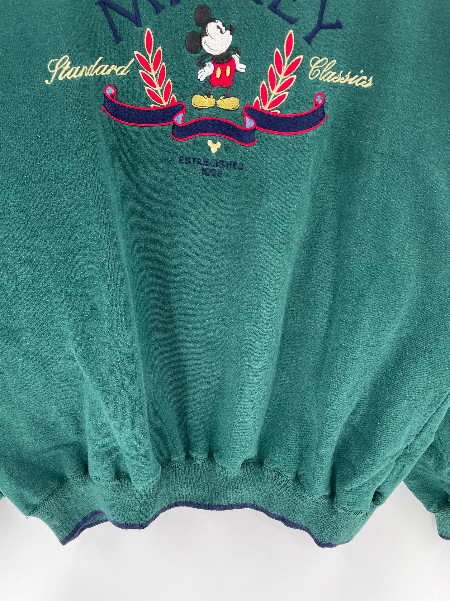 90’s DISNEY MICKEY Size XL Vintage Sweat-shirt / A467