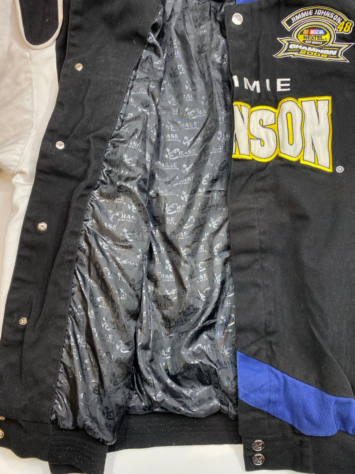 Vintage NASCAR JIMMY JOHNSON 2006 Size XL Racing Jacket / 5469