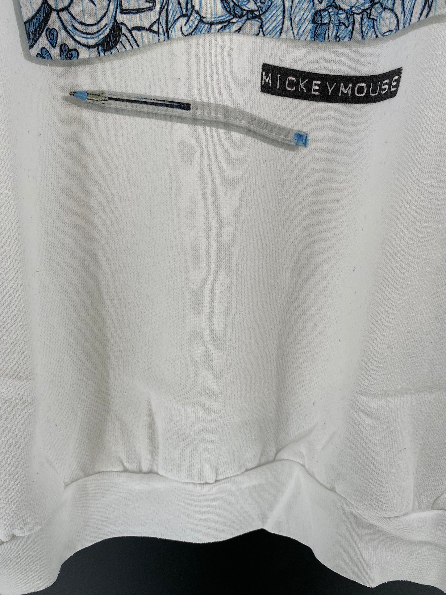 90’s DISNEY MICKEY Made in USA Size L Vintage Sweat-Shirt/ K681