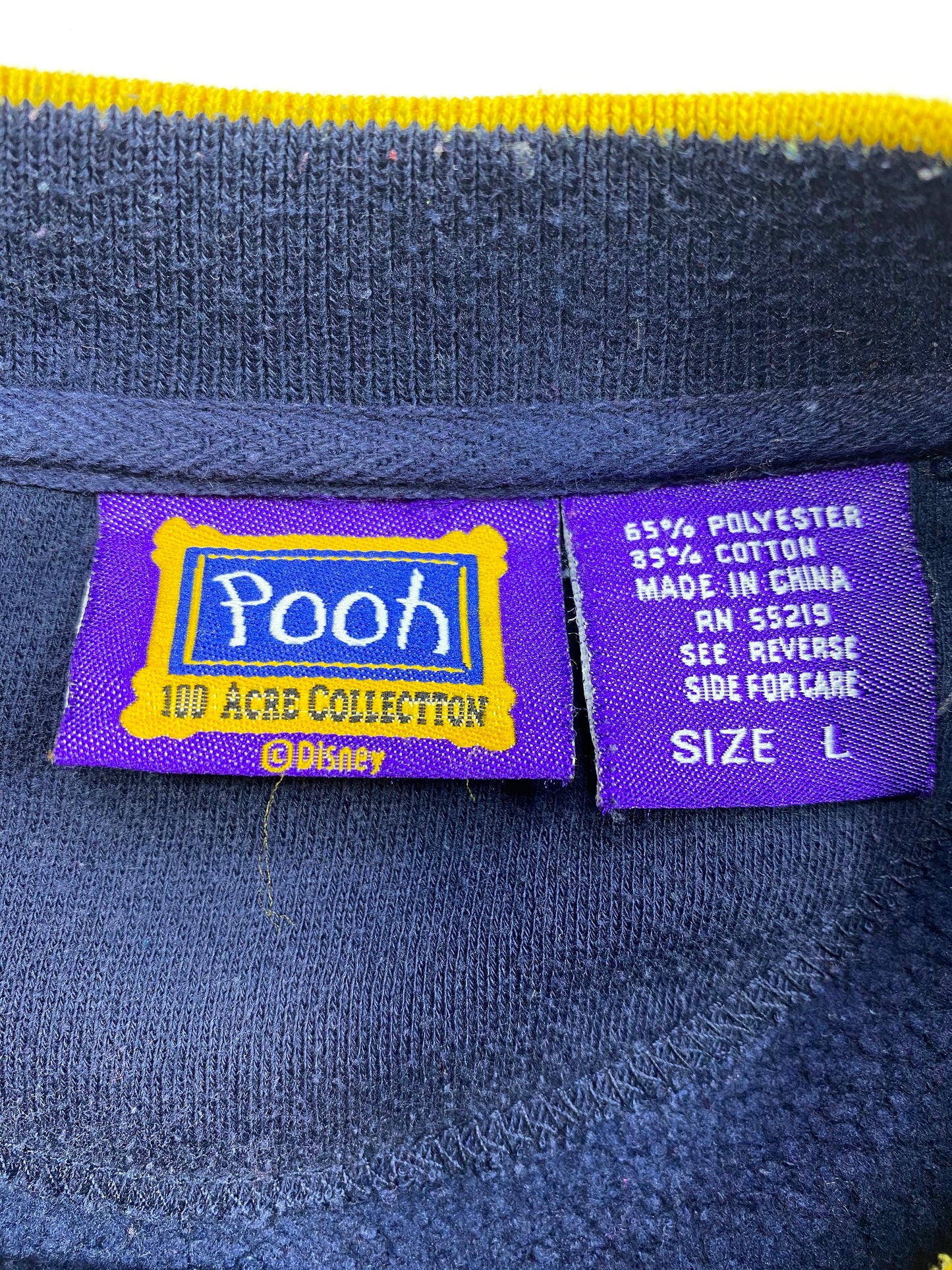 00’ Disney POOH Vintage Sweat-Shirt / 5077