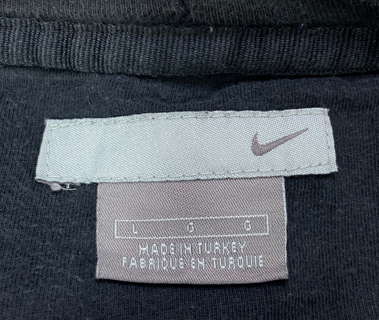 00' Nike Center Logo Hoodie Vintage Sweat-Shirt / 3087