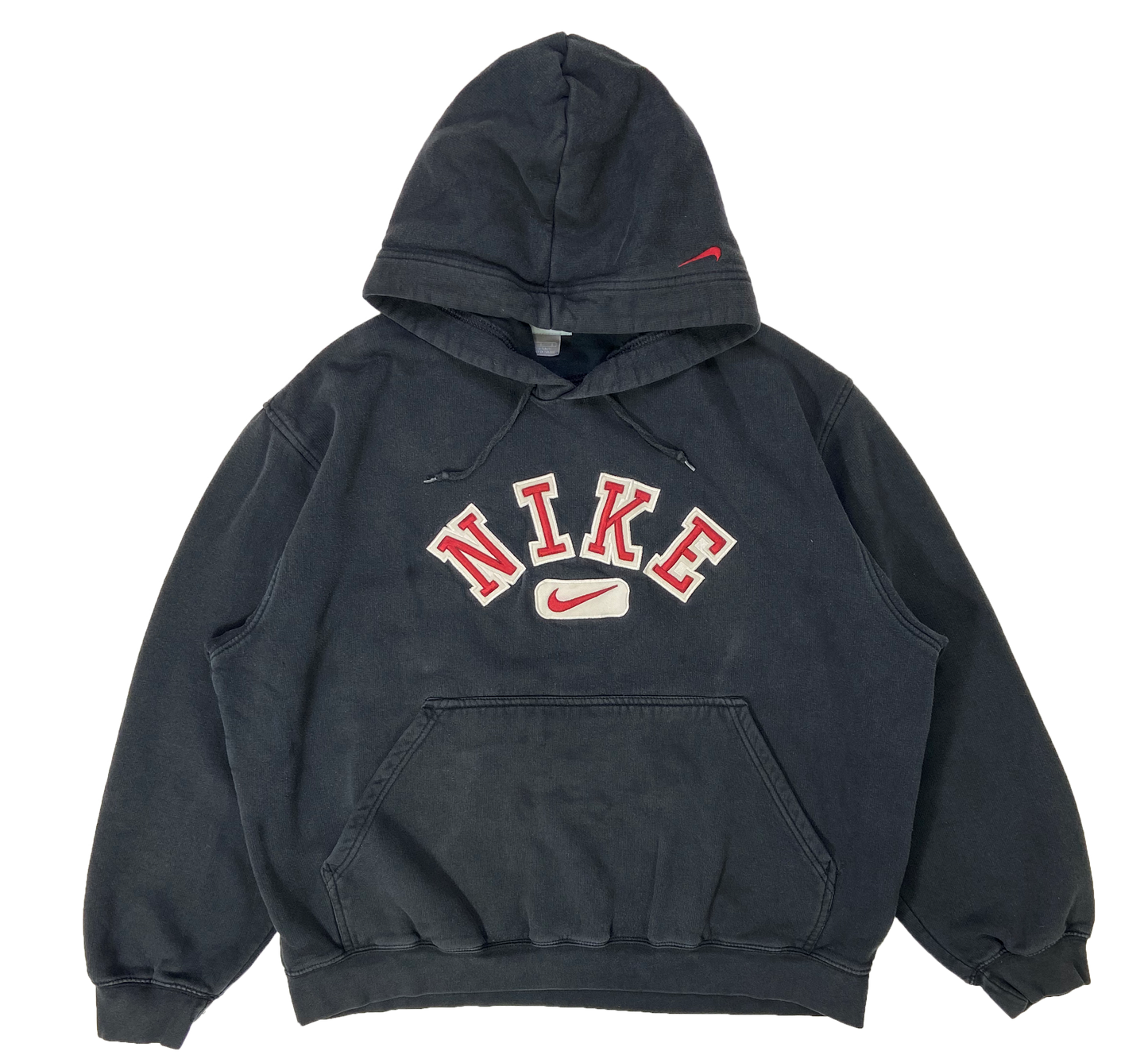 00' Nike Center Logo Hoodie Vintage Sweat-Shirt / 3087