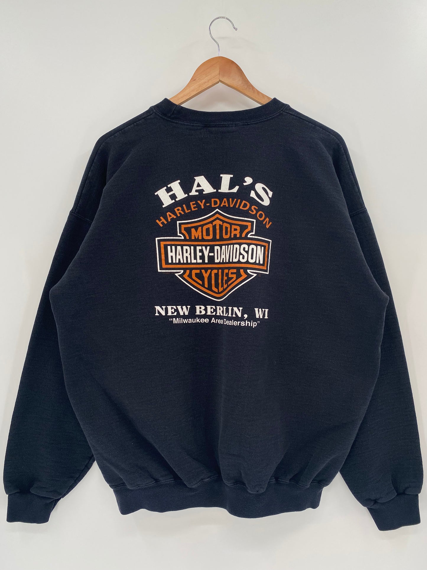 2008' HARLEY DAVIDSON Size L Vintage Sweat-Shirt / K1132