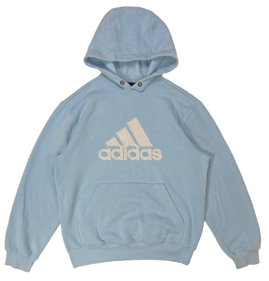 Vintage Adidas Center Logo Hoodie Sweat-Shirt / 3116