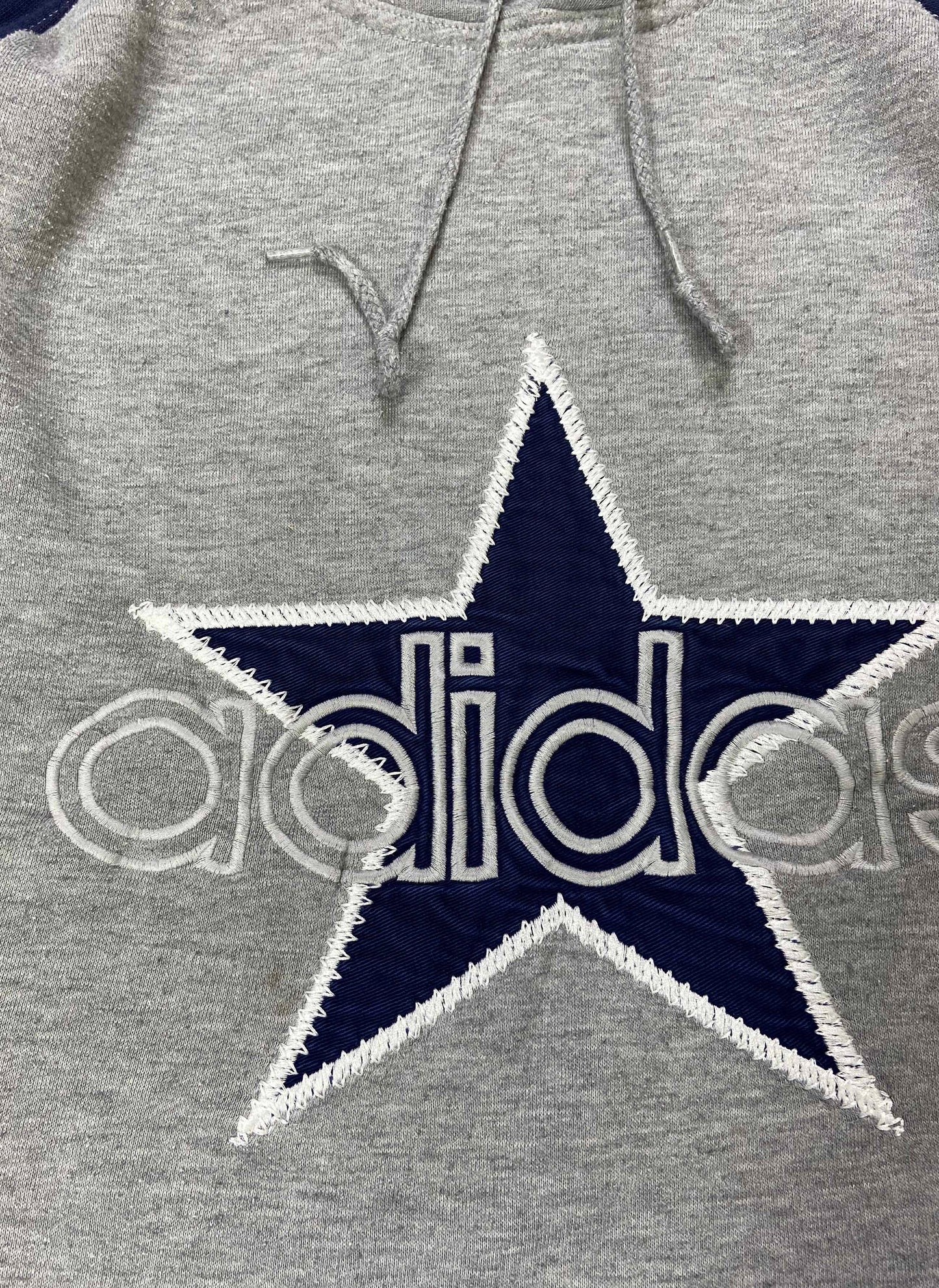 90's ADIDAS CENTET LOGO Size M Vintage Sweat-Shirt / k210